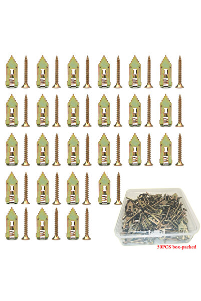 choice2 30mm M4 50PCS 20/50/100/200Pcs Self-Drilling Drywall Anchors and Scre...