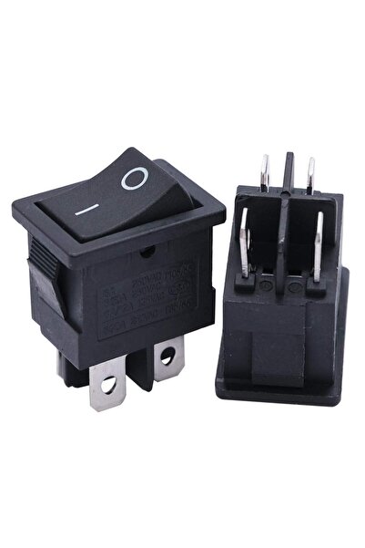 Choice 5 قطع من مفاتيح التبديل الصغيرة ذات 4 دبابيس، وضعين، 10 أمبير، 250 فول...