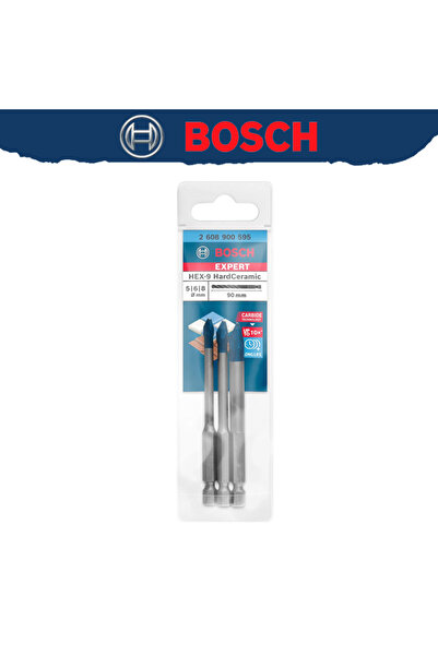 Choice مجموعة لقم ثقب سيراميك صلب سداسية الشكل 90 مم من بوش إكسبرت HEX-9، مقا...