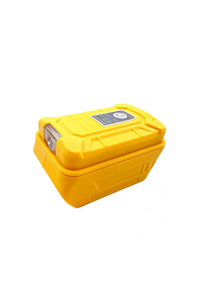 Choice For DeWalt Battery Adapter For Makita/DeWalt 18V 20V Li-ion Battery Du...
