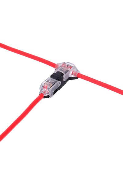 Choice 10 قطع أو 20 قطعة من موصلات توصيل الأسلاك ذات الجهد المنخفض، موصل T سر...