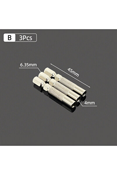 Choice1 مجموعة رؤوس مفكات دقيقة من نوع فيليبس مشقوقة، 3 قطع، مقاس 4 مم، لإصلا...