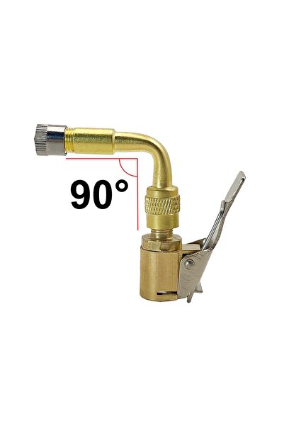 choice2 مجموعة قضيب تمديد صمام التمديد بزاوية 90 درجة، وفوهة صمام التمديد، وو...