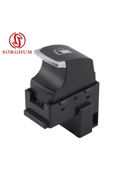 Choice 3BD959833 SORGHUM Car Power Rear Chrome Trunk Fuel Tank Switch Gas Doo...