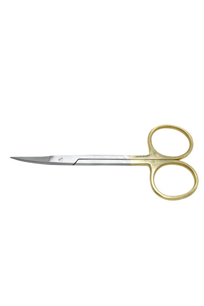 Choice مقص جراحي للأسنان من الفولاذ المقاوم للصدأ، قطعة واحدة، منحني، مقص مست...