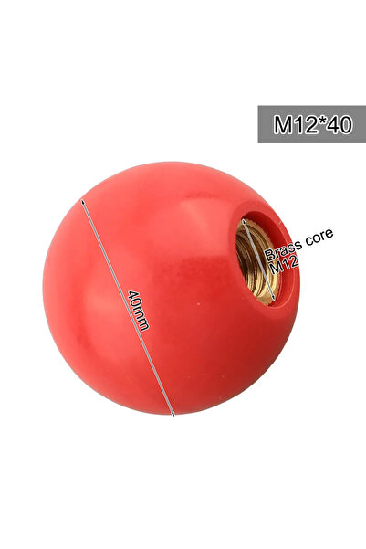 Choice مقبض كروي أحمر M12-40، مقبض كروي M4-M12، مقبض ذراع من الباكليت، صامولة...