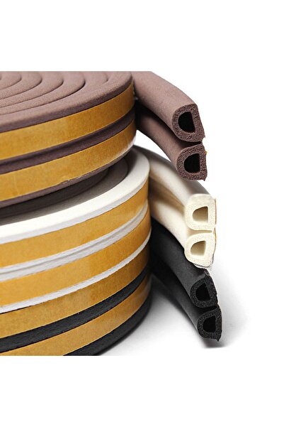 Choice4 شريط لاصق ذاتي أبيض اللون بطول 10 أمتار (5/10 أمتار) لعزل النوافذ وال...