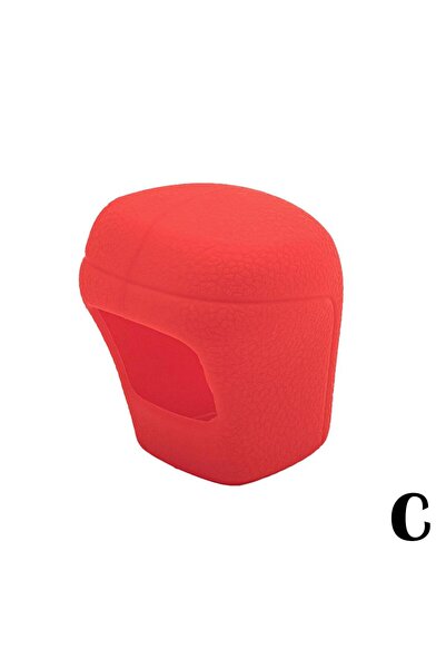 Choice1 غطاء مقبض ناقل الحركة الأوتوماتيكي من السيليكون الأحمر، مانع للانزلاق...