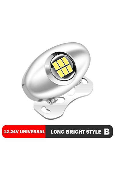 Choice مصباح رجوع فضي واحد للسيارة، عالي السطوع، وامض، تحذير، مناسب لجميع أنو...