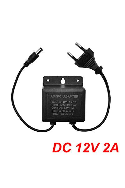 Choice DC 12V 2A Power Adapter Outdoor Waterproof Input AC100V-240V For CCTV ...