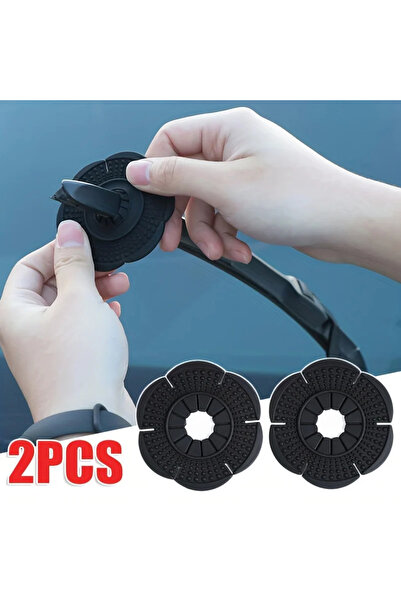 Choice قطعتان من أغطية حماية فتحات مساحات الزجاج الأمامي للسيارة، وسادات حماي...