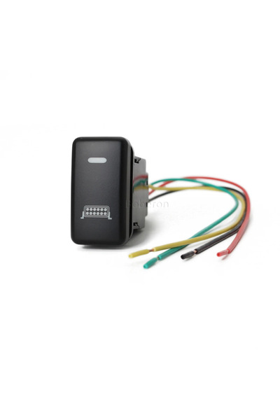 Choice شريط إضاءة LED أخضر للسيارة، قطعة واحدة، تشغيل/إيقاف، مصباح ضباب، مصبا...