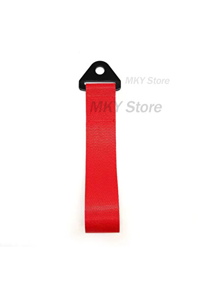 choice2 red High Quality Car Color Pendant Tow Strap Belt Tow Rope Ribbon Aut...