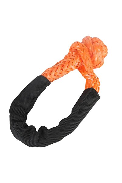 Choice Orange Synthetic Fiber Soft Shackle for Vehicle Recovery Off Road Towi...