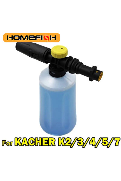 Choice مدفع رغوة الثلج سعة 750 مل لغسالات الضغط للسيارات من كارشر K3 K4 K5 K7...