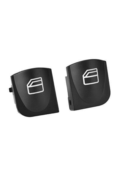 Choice زر مفتاح نافذة السيارة أسود اللون SI-AT02027، مناسب لسيارات مرسيدس W20...