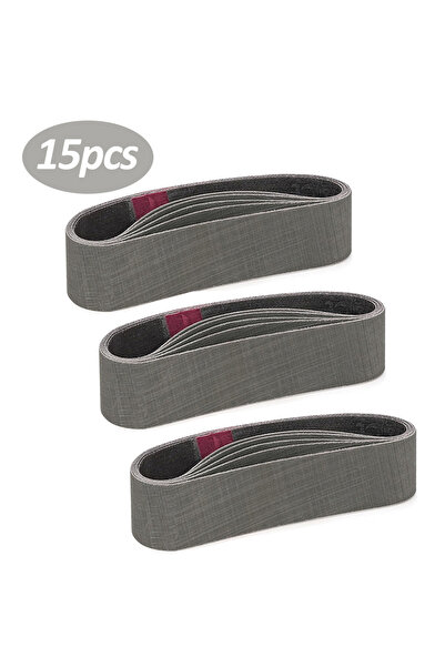 choice2 2500 حزام صنفرة، 15 قطعة، 5/10/15 قطعة، 30 × 330 مم، أحزمة صنفرة، حبي...