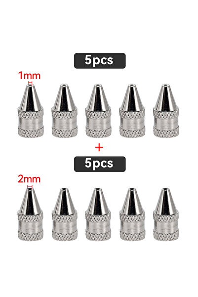 choice2 1mm and 2mm 1mm 2mm Welding Nozzle Header Iron Tips Metal Soldering W...