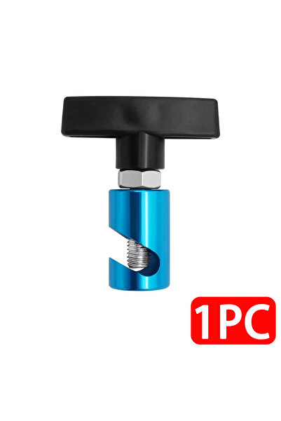 Choice مشبك تثبيت معدني أزرق مانع للانزلاق، حامل غطاء محرك السيارة، قضيب ضغط ...