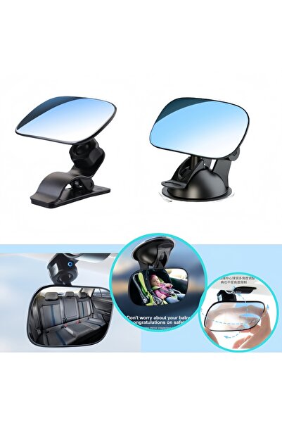 Choice Suction type Universal 360 Adjustable Car Baby Safety Mirror for Rear ...