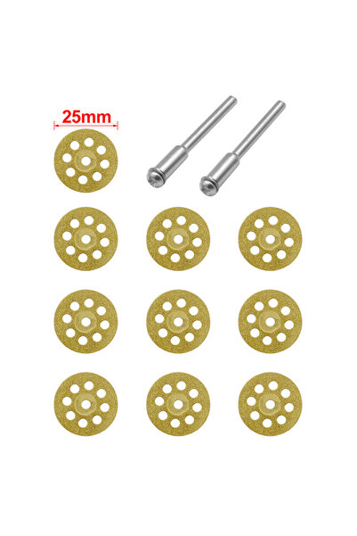 Choice1 25mm 10PCS Diamond Cutting Wheel Saw Blades Cut Off Discs Set for Dre...
