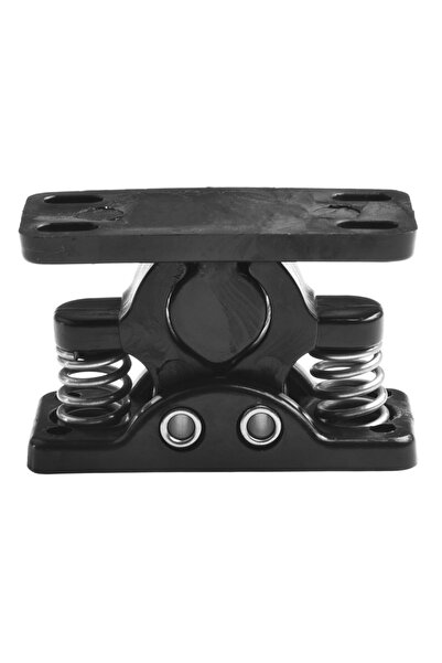 Choice1 Black Spring Loaded Door Easy Lk Stop Catch Release Clamp Double Roll...