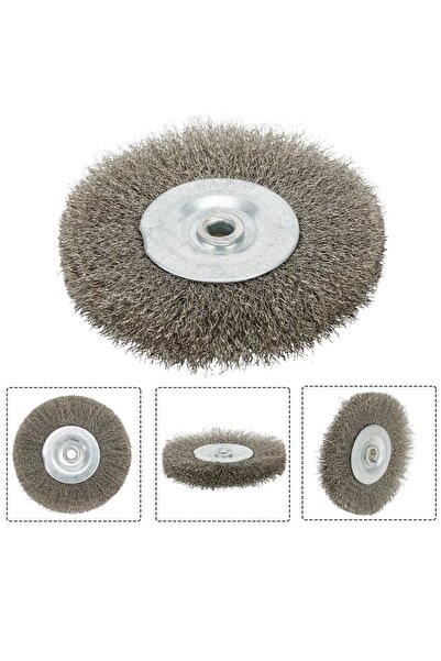 Choice فرشاة سلكية مجعدة من الفولاذ المقاوم للصدأ مقاس 3 بوصات، أداة تجليخ طا...