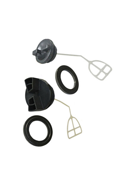 Choice طقم واحد من غطاء خزان وقود المنشار مع غطاء الزيت وحشية غطاء خزان الوقو...