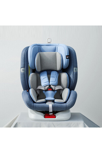 CoolBaby 360° Rotating ISOFIX Baby Car Seat, Rear/Forward Facing, Adjustable ...