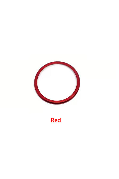 choice2 Red Headlight Adjust Switch Decoration Ring Car Stickers For AUDI 201...