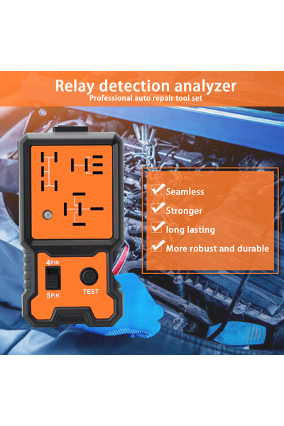 choice2 جهاز اختبار مرحلات السيارات المحمول من أورانج بجهد 12 فولت - تشخيص وا...