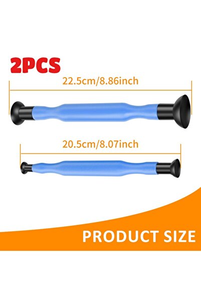 Choice طقم تجليخ صمامات أزرق مكون من قطعتين، يتضمن عصا تجليخ الصمامات، ومجموع...