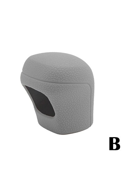 choice2 غطاء مقبض ناقل الحركة الأوتوماتيكي من السيليكون الرمادي للسيارات، مان...