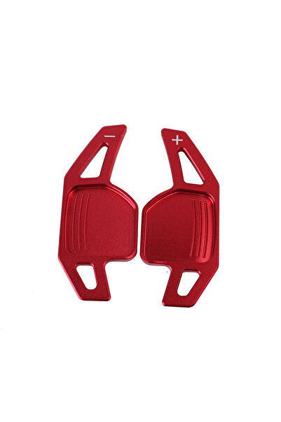 Choice Red 2Pcs Paddle Shifter For Audi A4 B8 A3 8P S3 A5 A6 S6 C6 Q5 A8 R8 T...