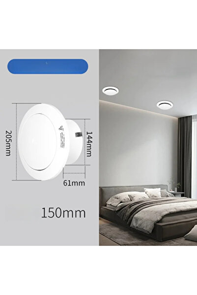Choice 150mm Circular Press Type Air Inlet, Adjustable Exhaust Outlet, Dustpr...