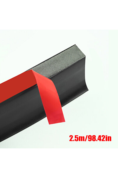 Choice غطاء واقٍ من المطر لنوافذ السيارات بطول 2.5 متر، مناسب للسيارات، مزود ...