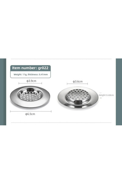 Choice GR022 New Sink Strainer Kitchen Sink Grid Filter Drain Hole Filter Mes...