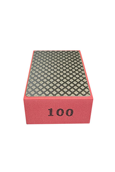 Choice1 وسادات تلميع يدوية ماسية أخرى بشبكة حمراء 100، 60/100/200/400#، مناسب...