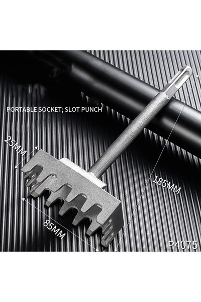 Choice قاطع ثقوب مربعة قياسي لصناديق الكهرباء، قاطع فتحات مستطيلة من فولاذ ال...