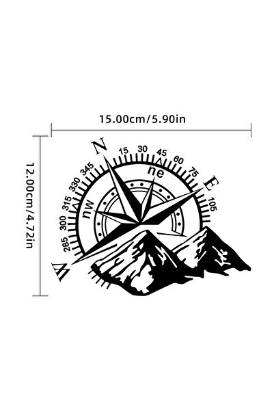 Choice1 ملصق دراجة نارية أسود قطعة واحدة، ملصق للشاحنات، ملصقات تزيين هيكل ال...