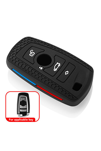 Choice black Car Key Case Cover Protector Shell Fob for BMW 1 3 5 7 Series X1...