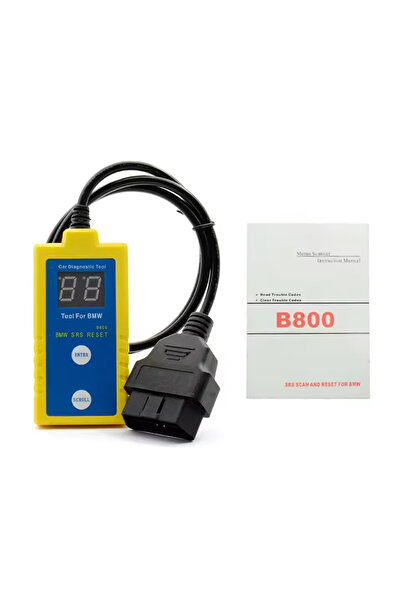 Choice أداة B800 فقط لفحص وإعادة ضبط الوسائد الهوائية، ماسح ضوئي B800 OBD2 لس...