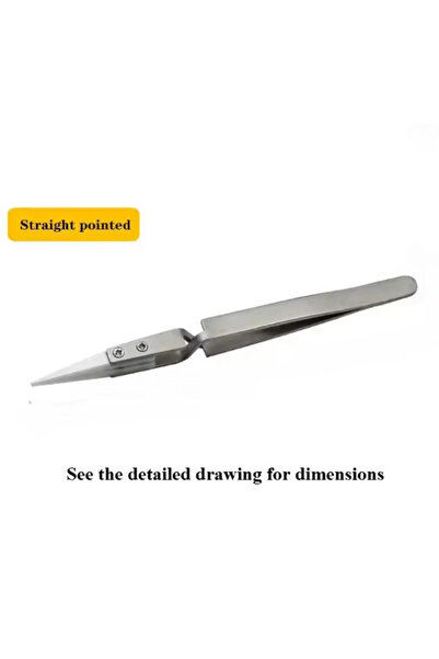 Choice 3 قطع من ملاقط اللحام الإلكترونية عالية الدقة ذات رؤوس سيراميك مضادة ل...