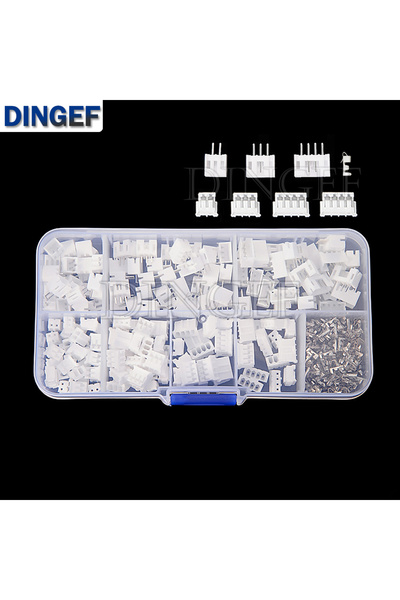 Choice 450 قطعة من موصلات PH2.0 ثنائية وثلاثية ورباعية الأطراف بمسافة 2.0 مم،...