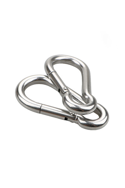 Choice خطاف زنبركي M8 قطعة واحدة، وصلة سريعة، مشبك زنبركي، حلقة قفل من الفولا...