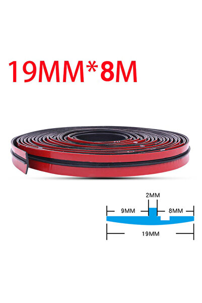 Choice 19mmX8m Car Seal Strip Auto Seal Roof Window Sealant Trim Car Windshie...