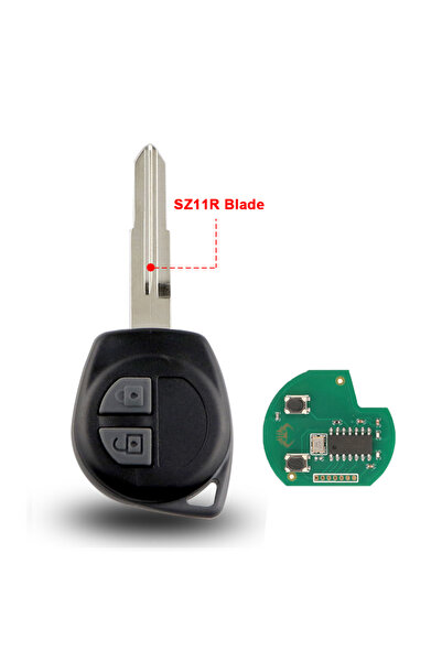 Choice9 مفتاح سيارة عن بعد بتردد 433 ميجاهرتز ASK ID46 مع شفرة SZ11R، متوافق ...