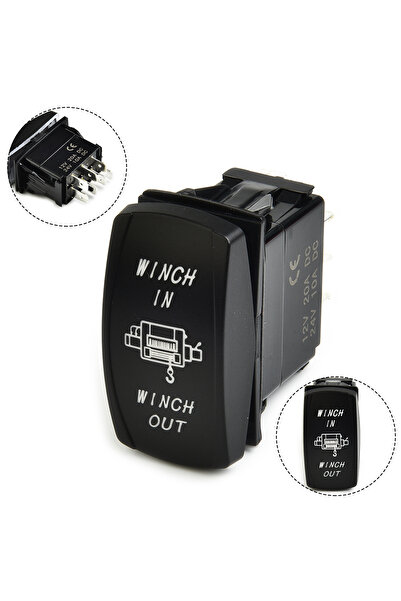 Choice مفتاح ونش للسحب والدفع للخارج، تشغيل/إيقاف/تشغيل لحظي، مفتاح ونش هزاز ...