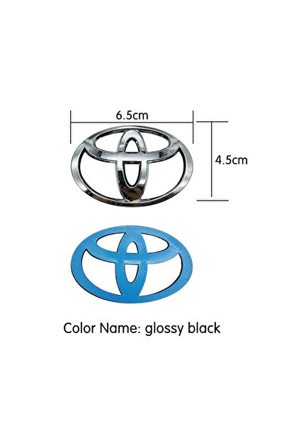 Toyota شعار عجلة القيادة مناسب لسيارات كورولا، كامري، رالينك، أفالون، راف 4، ...