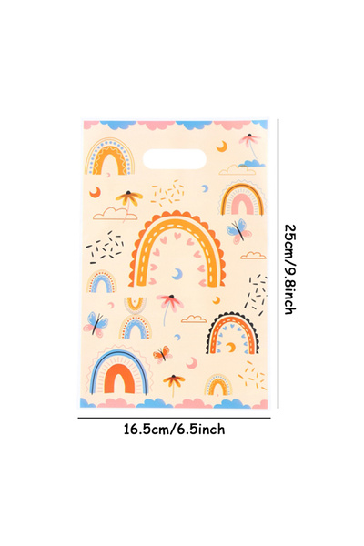 Choice1 20pcs Gift Bag 10/20/50pcs Bohemian Rainbow Goody Bag Candy Bags Wedd...